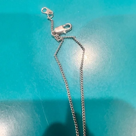 Elegant Sterling Silver Cross Pendant Crucifix Necklace on Stainless Steel Chain - Picture 4 of 10